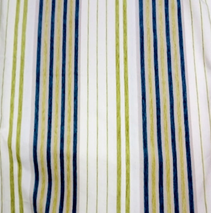 Tela rayas chenilla pistacho 280