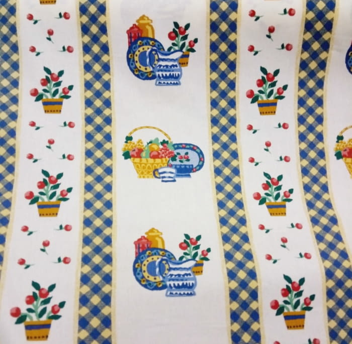 Tela algodón cestas 160 - 2