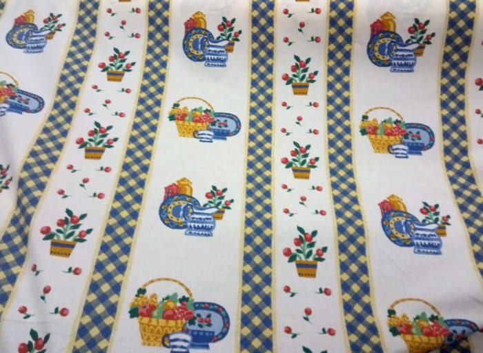 Tela algodón cestas 160 - 3