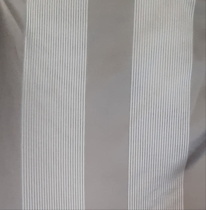 Tela visillo franjas grises - 3