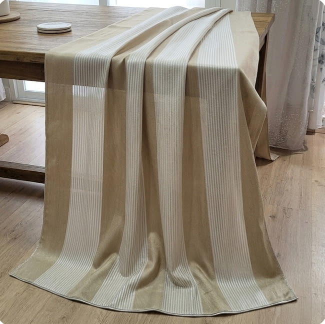 Tela visillo beige 1,80 x 2,90 = 29,90 € - 5