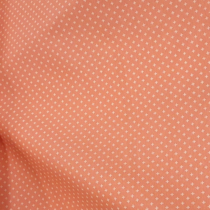 Tela loneta naranja salmón 280 - 2