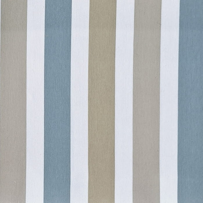 Tela tapicería Quebec rayas agua marina 280