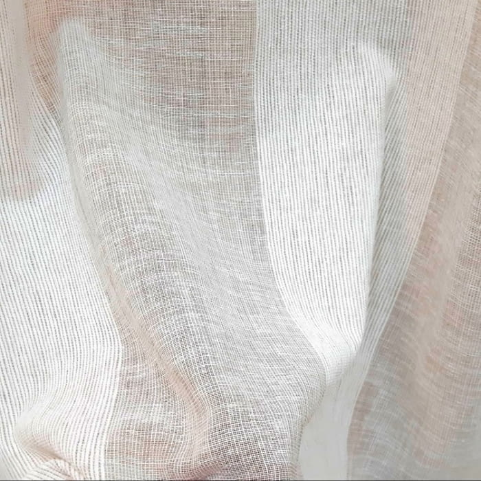 Visillo rayas anchas arena - 3