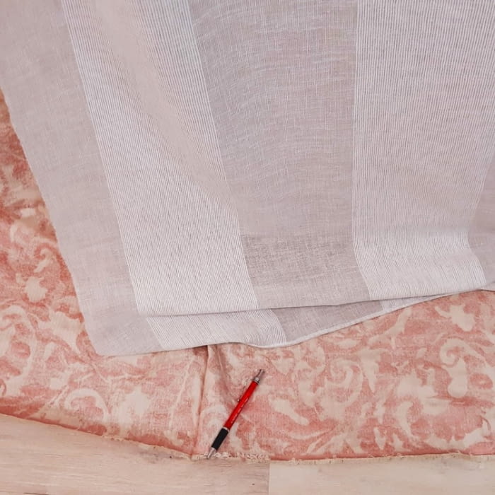 Visillo rayas anchas arena - 4