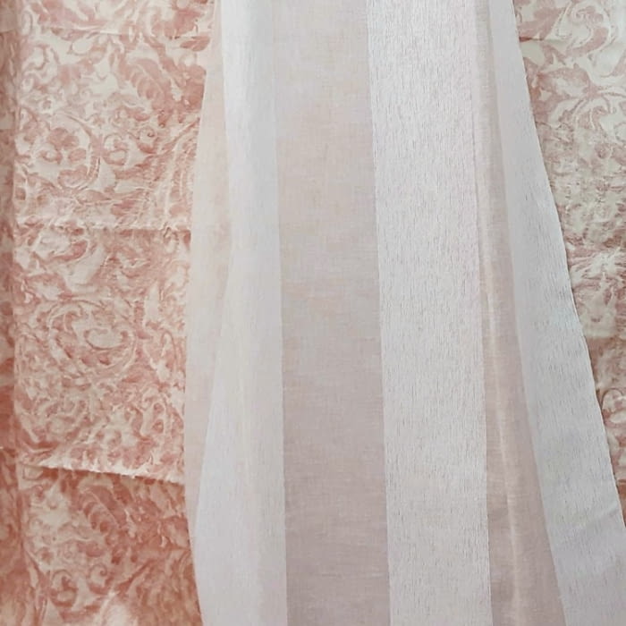 Visillo rayas anchas arena - 5