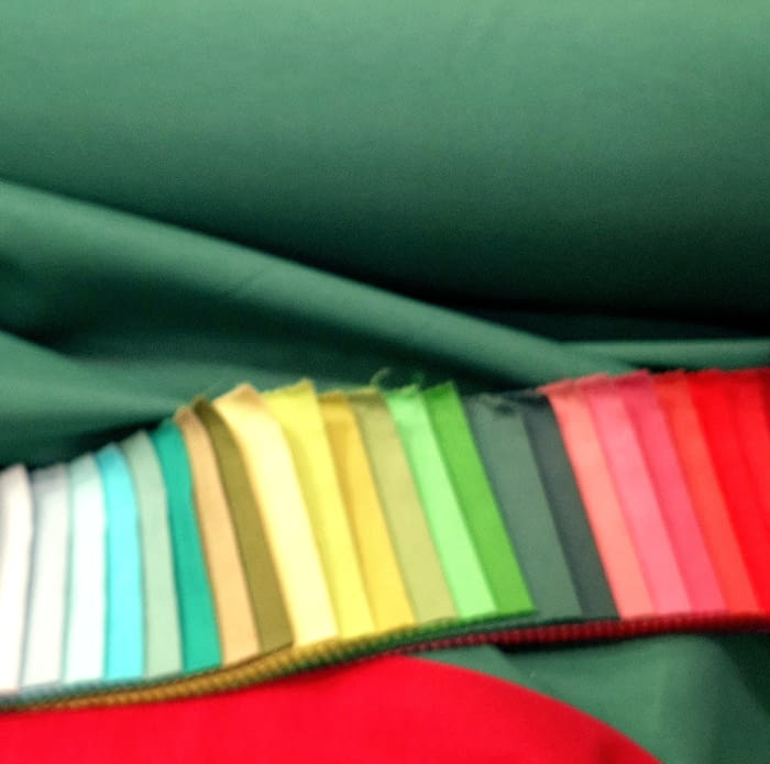 Tela por metros Loneta verde inglés - 5