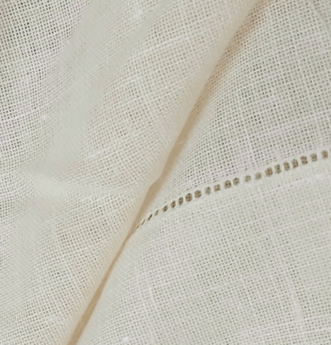 Tela visillo lino vainilla bajo 1 x 2,80 - 3
