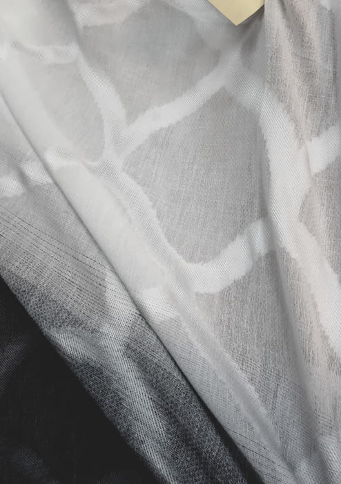 Tela degrade gris rombo - 4