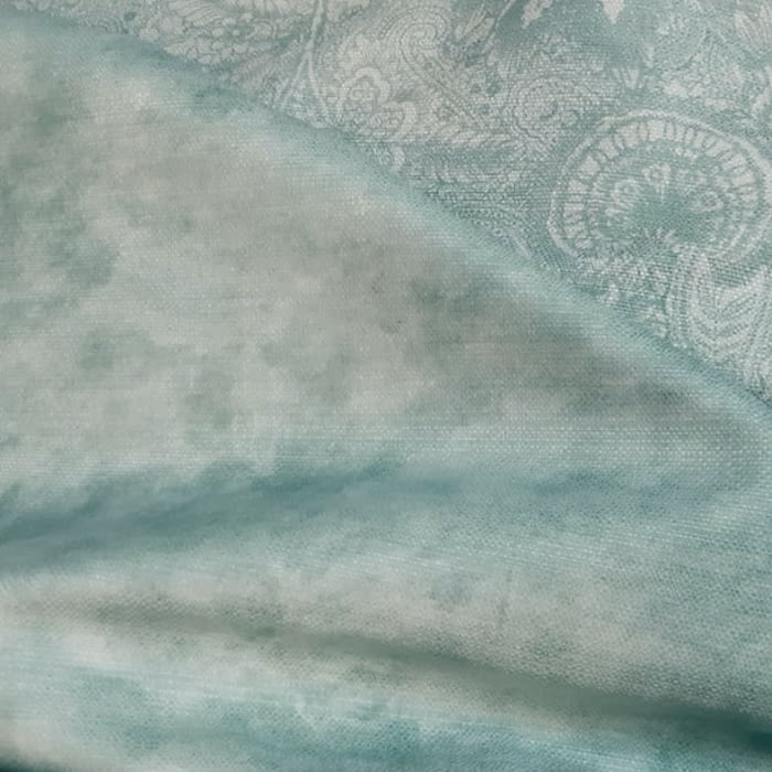 Tela sfumatto verde agua - 1