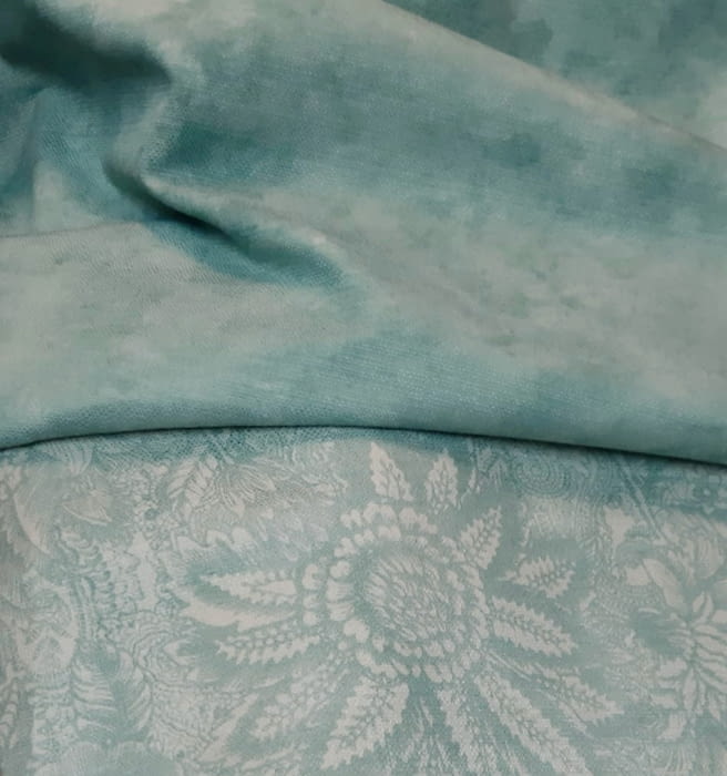 Tela sfumatto verde agua - 2