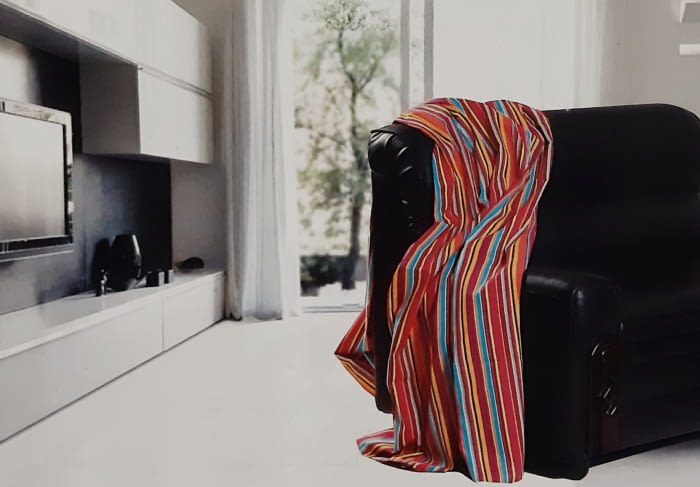 Colchas multiusos multirayas 180 x 260