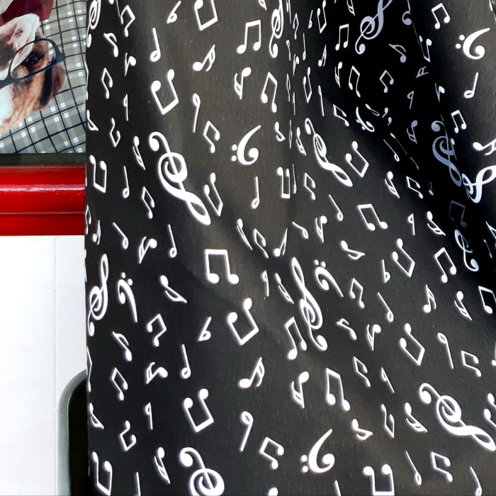 Tela notas musicales 280 - 2