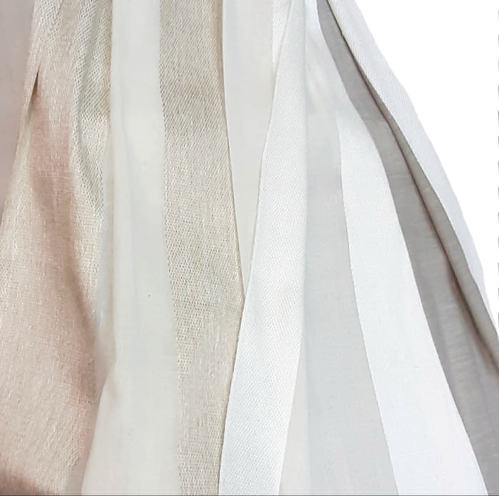 Tela visillo franja punto - 2