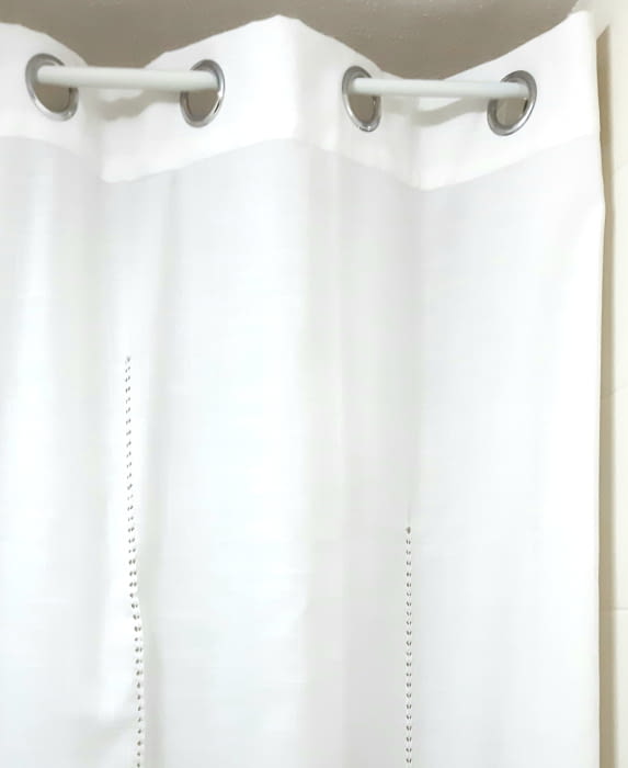 Cortina confeccionada puntilla - 2