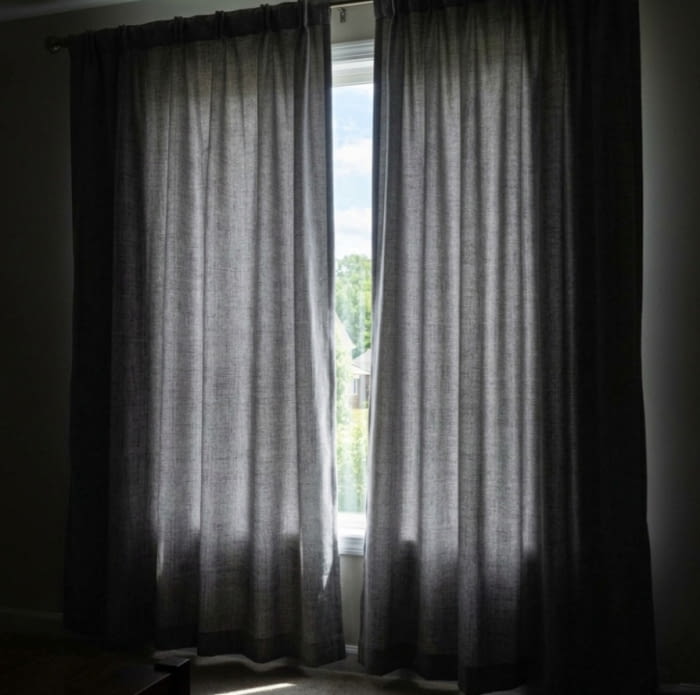 Tela Black Out oscurizante gris claro - 6