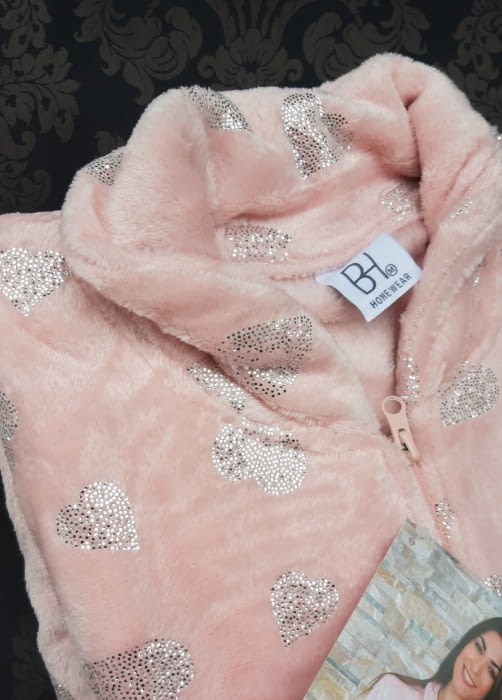 Bata sedalina rosa corazones XL - 1