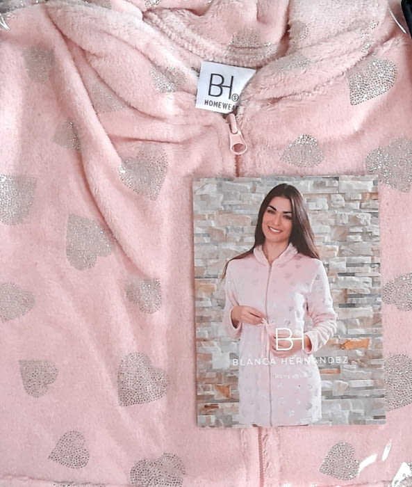 Bata sedalina rosa corazones XL - 3