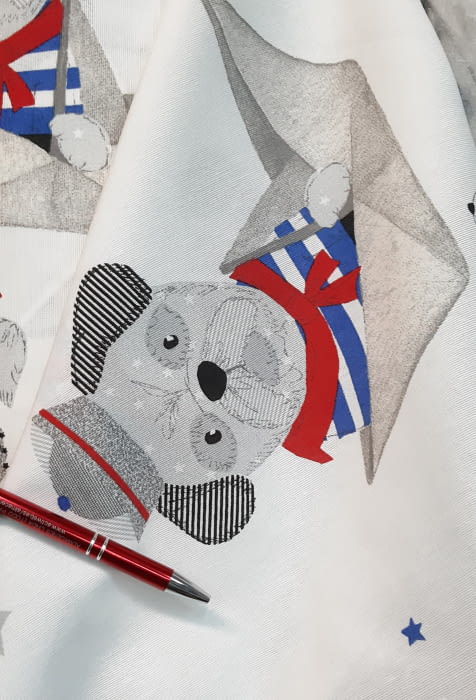 Tela infantil loneta  perros 280 - 5