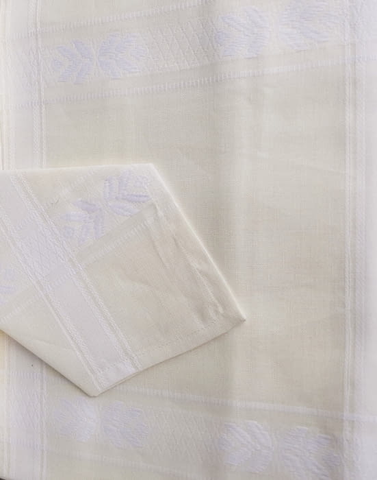 Mantelería vainilla 150 x 300 + 12 - 2