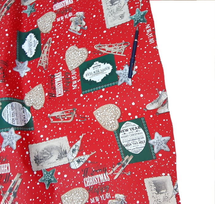 Tela resinada Navidad 140 x 180 cm - 1