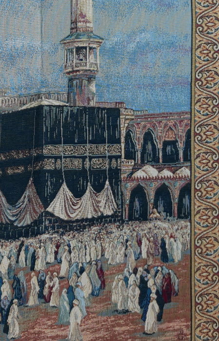 Tapiz de pared Ka'Aba Makka 110 x 70 - 1