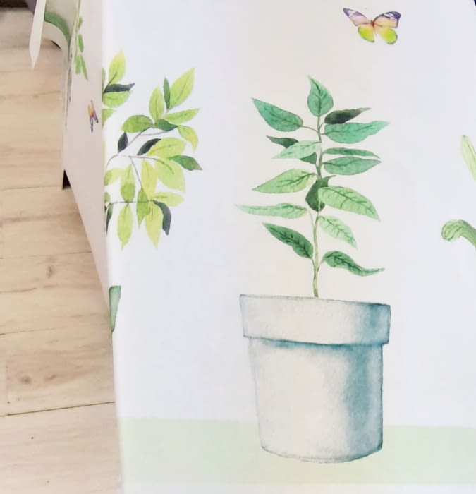 Tela resinada antimanchas Macetas - 2