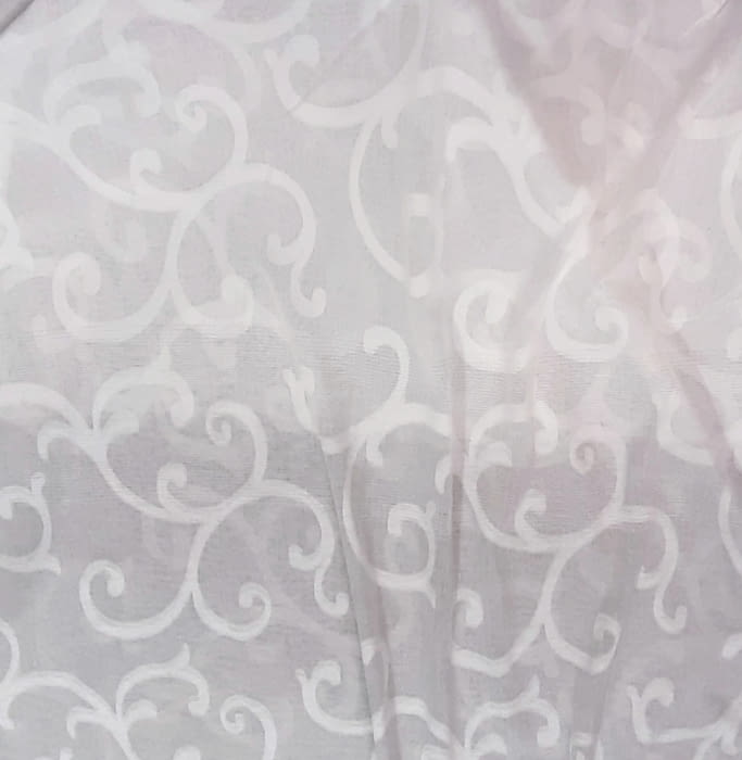 Tela visillo blanco degradé - 1