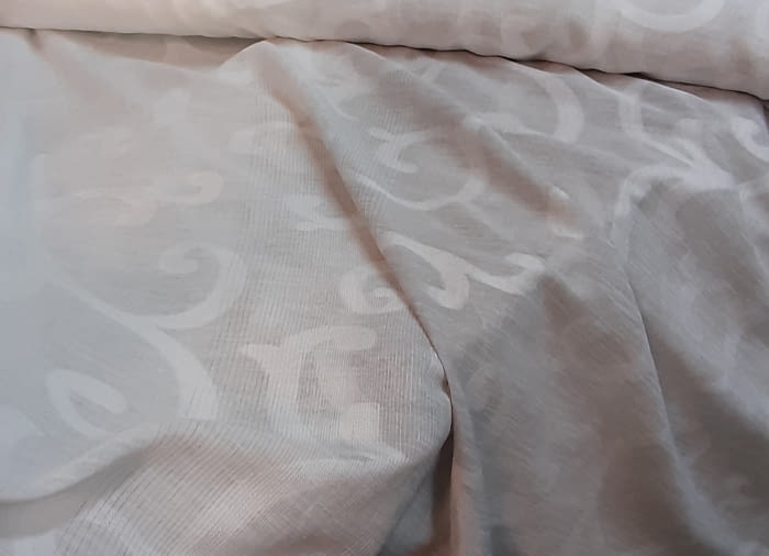 Tela visillo blanco degradé - 4