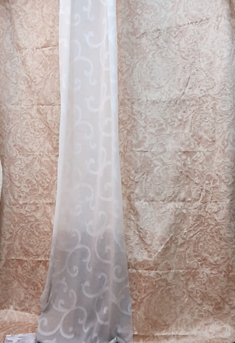 Tela visillo blanco degradé - 5