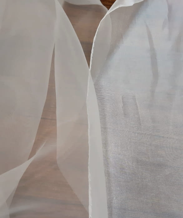 Tela visillo cristal transparente 300 - 3