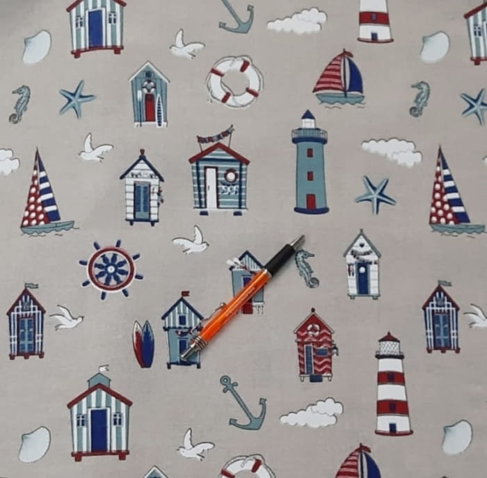 Tela loneta infantil marinera 280 - 4