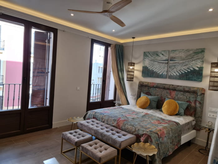 Tela flamencos Odiel rosa - 1