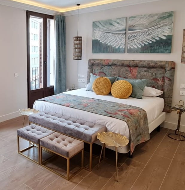 Tela flamencos Odiel rosa - 6