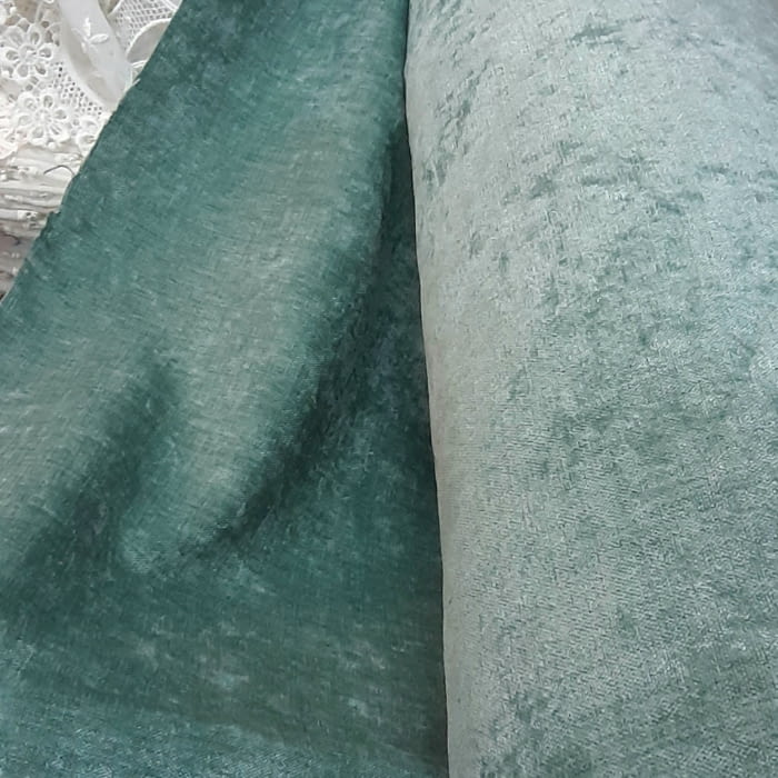Terciopelo doble cara agua marina 280 - 2