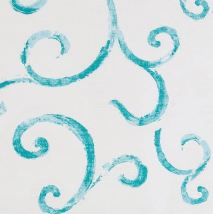 Telas Visillos lino Alma turquesa o rosa. - 1