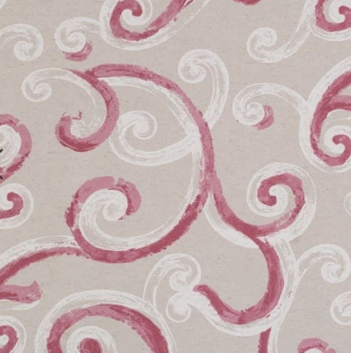 Telas Visillos lino Alma turquesa o rosa. - 4