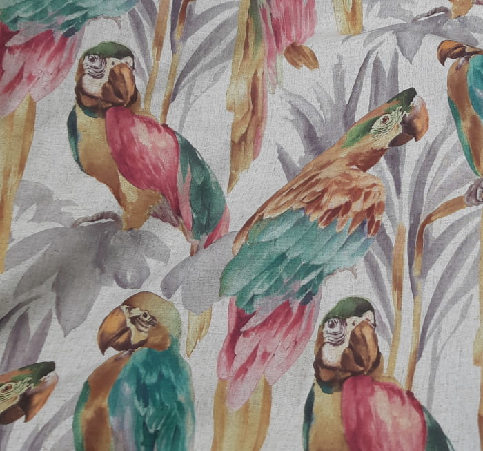 Tela Cardeña Loros S. Amalia - 4