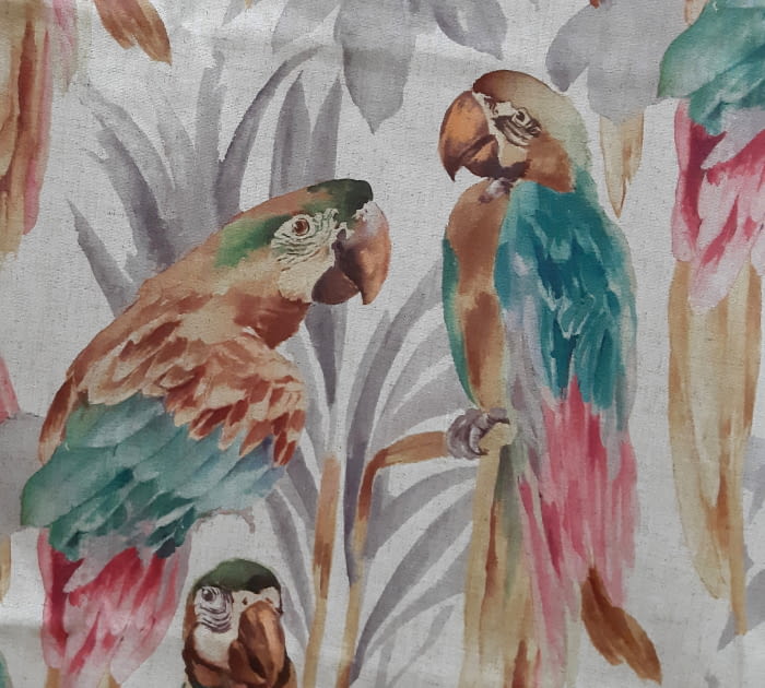 Tela Cardeña Loros S. Amalia - 5