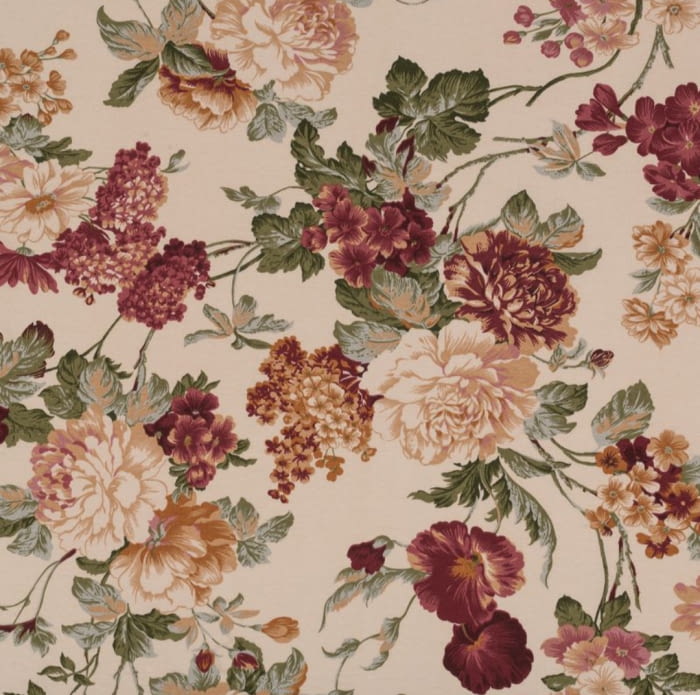 Telas cretonas flores Córdoba - 1