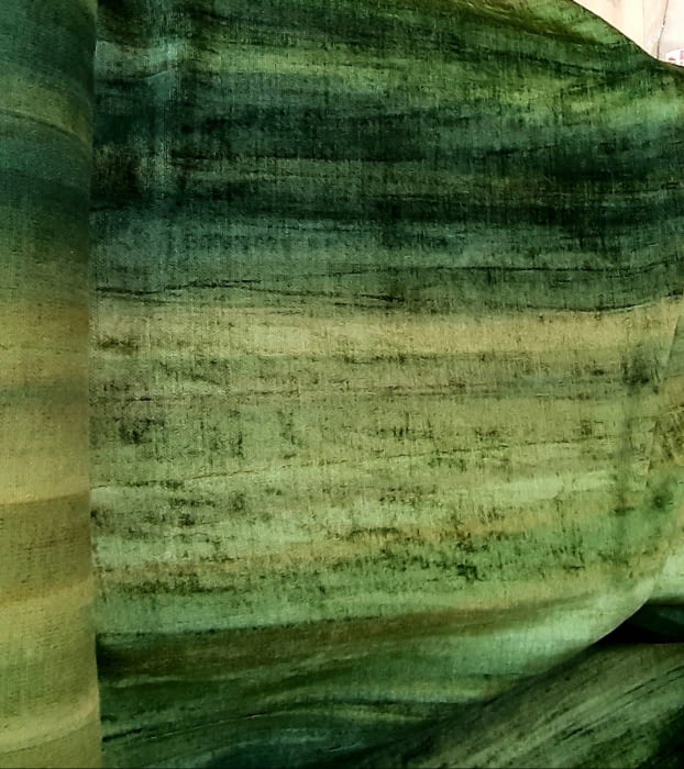 Tela Terciopelo degradeé verde