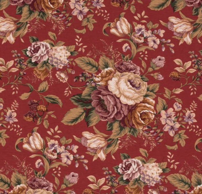 Telas flores Sevilla