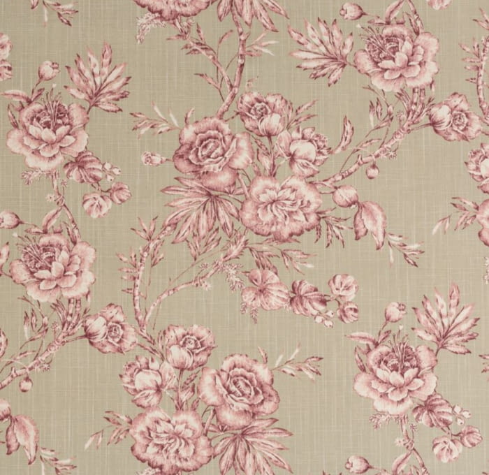 Telas flores rosal - 3