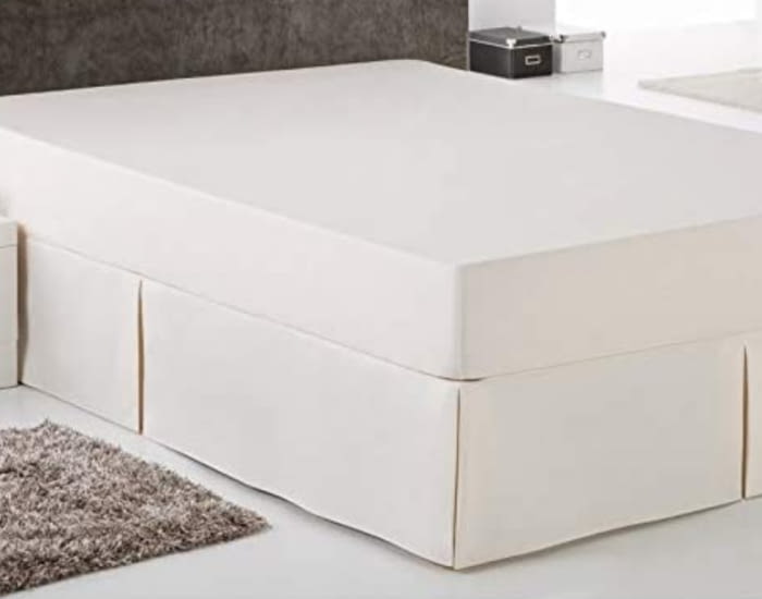 Cubrecanapés recto crudo