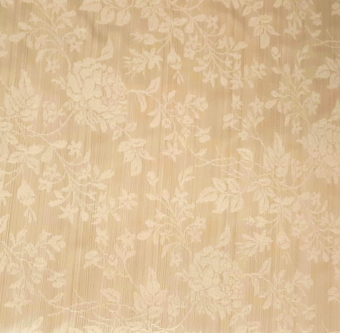 Tela Tapicería jacquard beige ocre 280 - 4