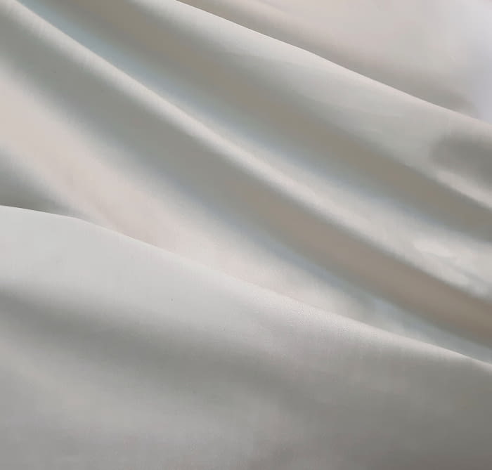 Tela seda blanco perlado - 3