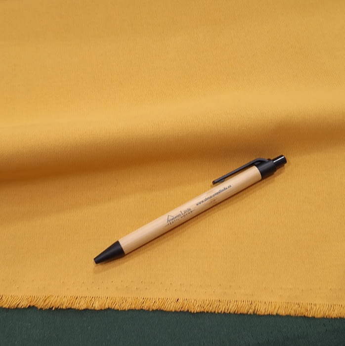 Tela loneta amarilla mostaza 280 - 3