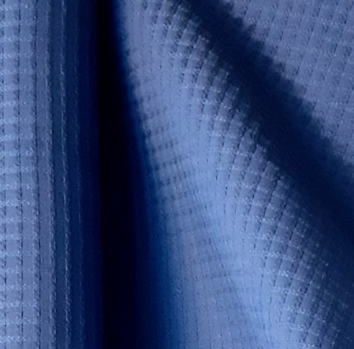 Tela tapicería azul cuadro 140 - 4