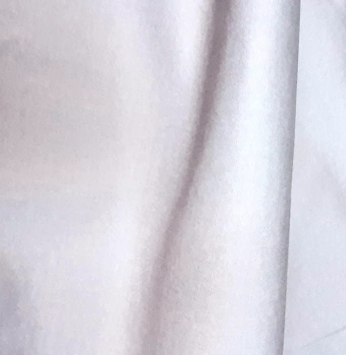 Tela terciopelo blanco perlado - 3