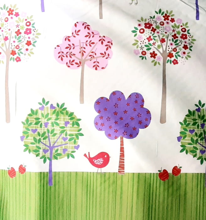 Tela infantil árboles 280 - 4